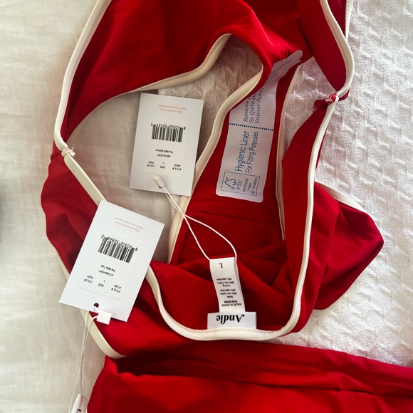 Andie swim two piece suits. Style: The Bells. - Picture 4 of 8